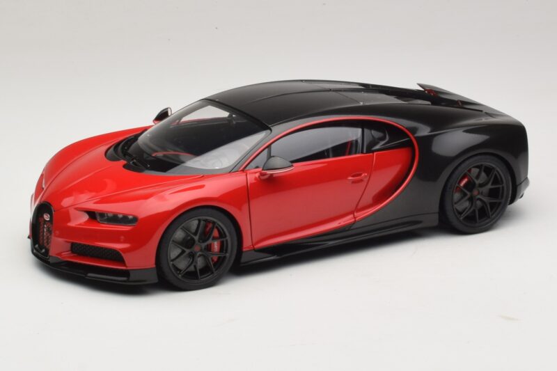 Bugatti Chiron Sport Italian Red & Carbon AUTOart 1:18 70996 Композит