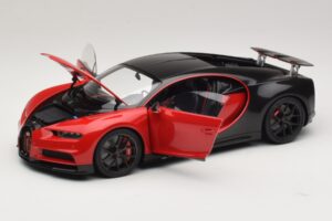 Bugatti Chiron Sport Italian Red & Carbon AUTOart 1:18 70996 Композит — снимка 2 от 8