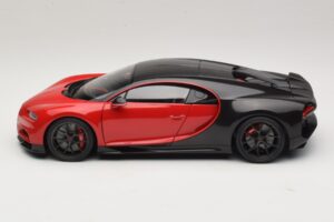 Bugatti Chiron Sport Italian Red & Carbon AUTOart 1:18 70996 Композит — снимка 4 от 8