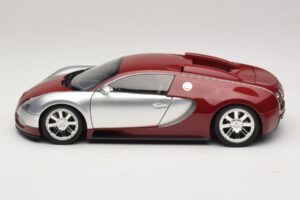 Bugatti Veyron Centenaire Edition Chrome Red Minichamps 1:18 100110851 Метал — снимка 4 от 8