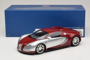Bugatti Veyron Centenaire Edition Chrome Red Minichamps 1:18 100110851 Метал — снимка 8 от 8