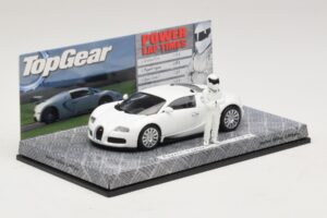 Bugatti Veyron Бял Top Gear Издание Minichamps 1:43 519431100 Метал — снимка 2 от 5