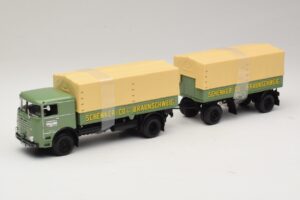 Bussing LU 11/16 Ремарке Платформа Schenker Minichamps 1:43 499073924 Метал