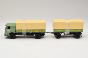 Bussing LU 11/16 Ремарке Платформа Schenker Minichamps 1:43 499073924 Метал — снимка 3 от 6