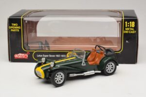 Caterham Super Seven Зелен Anson 1:18 30317-W1 Метал — снимка 6 от 6