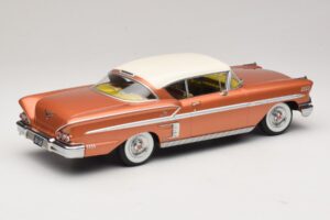 Chevrolet Bel Air Impala Coupe Меден & Кремав KK-Scale 1:18 KKDC181591 Метал — снимка 2 от 6