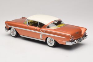 Chevrolet Bel Air Impala Coupe Меден & Кремав KK-Scale 1:18 KKDC181591 Метал — снимка 5 от 6