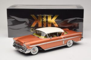 Chevrolet Bel Air Impala Coupe Меден & Кремав KK-Scale 1:18 KKDC181591 Метал — снимка 6 от 6