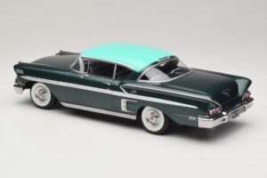 Chevrolet Bel Air Impala Coupe Тъмнозелен Металик & Зелен KK-Scale 1:18 KKDC181594 Метал — снимка 5 от 6