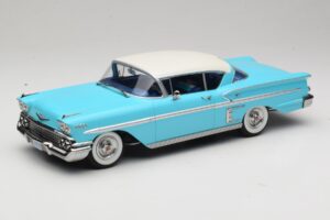 Chevrolet Bel Air Impala Coupe Тюркоазен & Кремав KK-Scale 1:18 KKDC181593 Метал