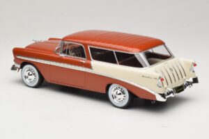 Chevrolet Bel Air Nomad Кафяв Металик & Кремав KK-Scale 1:18 KKDC181294 Метал — снимка 5 от 6