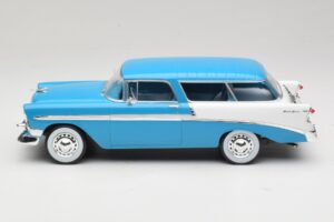 Chevrolet Bel Air Nomad Тюркоазен & Бял KK-Scale 1:18 KKDC181292 Метал — снимка 3 от 6