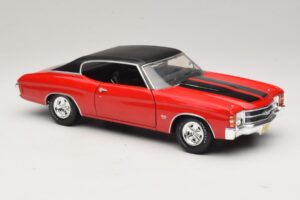 Chevrolet Chevelle SS454 Червен Maisto 1:18 31890-P1 Метал — снимка 6 от 8