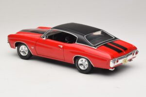 Chevrolet Chevelle SS454 Червен Maisto 1:18 31890-P1 Метал — снимка 7 от 8