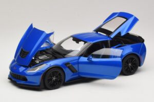 Chevrolet Corvette C7 Z06 Laguna Blue Tintcoat AUTOart 1:18 71265 Композит — снимка 2 от 8