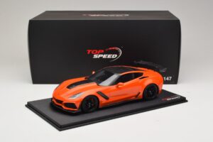 Chevrolet Corvette C7 ZR-1 High Voltage Tint TopSpeed 1:18 TS0147 Смола — снимка 6 от 6