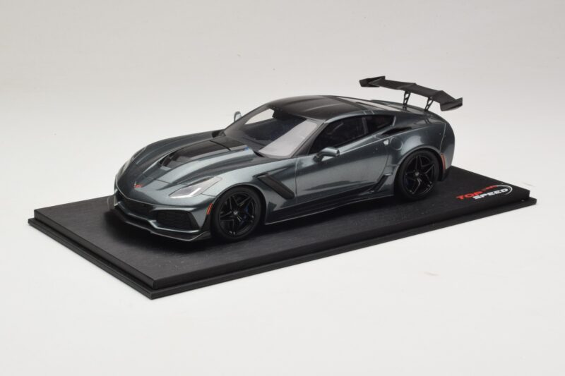 Chevrolet Corvette C7 ZR-1 Shadow Grey Metallic TopSpeed 1:18 TS0148 Смола
