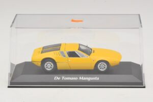 De Tomaso Mangusta Жълт Maxichamps 1:43 940127120 Метал — снимка 4 от 5