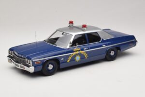 Dodge Monaco Nevada Highway Patrol Синьо & Сребристо KK-Scale 1:18 KKDC181155 Метал