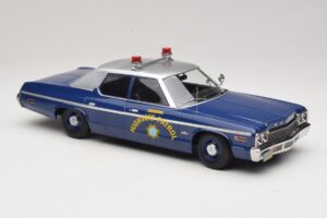 Dodge Monaco Nevada Highway Patrol Синьо & Сребристо KK-Scale 1:18 KKDC181155 Метал — снимка 4 от 6