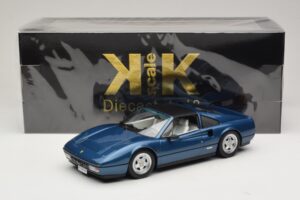 Ferrari 328 GTS Синьо Металик KK-Scale 1:18 KKDC180553 Метал — снимка 7 от 7