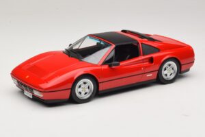 Ferrari 328 GTS Червен С Черен Интериор KK-Scale 1:18 KKDC180551 Метал — снимка 2 от 7