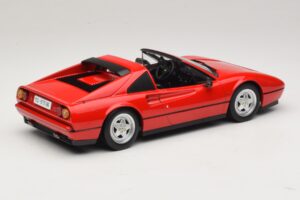 Ferrari 328 GTS Червен С Черен Интериор KK-Scale 1:18 KKDC180551 Метал — снимка 3 от 7