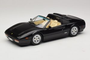 Ferrari 328 GTS US Version Черен Miami Vice Sonny KK-Scale 1:18 KKDC181702 Метал