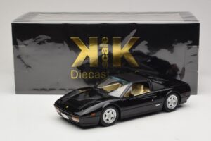 Ferrari 328 GTS US Version Черен Miami Vice Sonny KK-Scale 1:18 KKDC181702 Метал — снимка 7 от 7