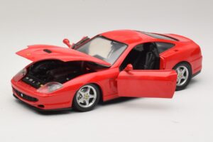 Ferrari 550 Maranello Червен Majorette 1:18 5974 Метал — снимка 2 от 8