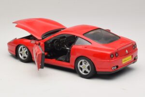 Ferrari 550 Maranello Червен Majorette 1:18 5974 Метал — снимка 5 от 8