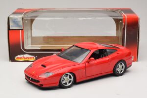 Ferrari 550 Maranello Червен Majorette 1:18 5974 Метал — снимка 8 от 8