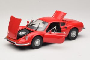 Ferrari Dino 246 Червен Majorette 1:18 5271 Метал — снимка 2 от 8