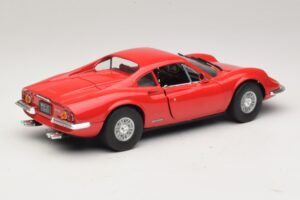 Ferrari Dino 246 Червен Majorette 1:18 5271 Метал — снимка 3 от 8