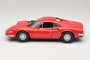Ferrari Dino 246 Червен Majorette 1:18 5271 Метал — снимка 4 от 8