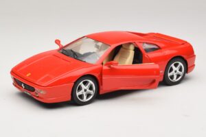Ferrari F355 Червен Majorette 1:18 03488200 Метал — снимка 2 от 8