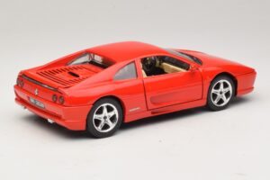 Ferrari F355 Червен Majorette 1:18 03488200 Метал — снимка 3 от 8