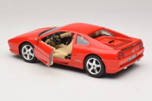 Ferrari F355 Червен Majorette 1:18 03488200 Метал — снимка 5 от 8