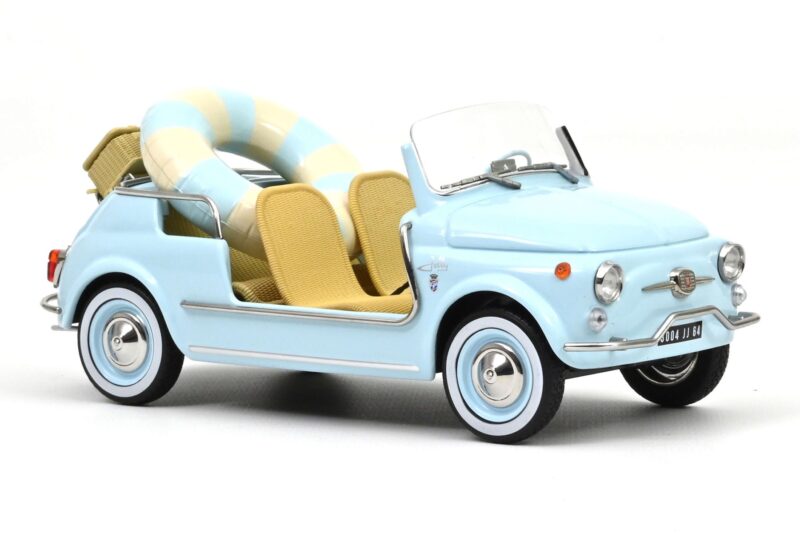 Fiat 500 Jolly Син Norev 1:18 187793 Метал