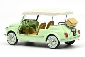 Fiat 500 Jolly Зелен Norev 1:18 187794 Метал — снимка 3 от 5