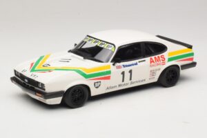 Ford Capri 3.0 #11 Allam Motor Services Silverstone Club Circuit Race BSCC 1979 Minichamps 1:18 155798611 Метал