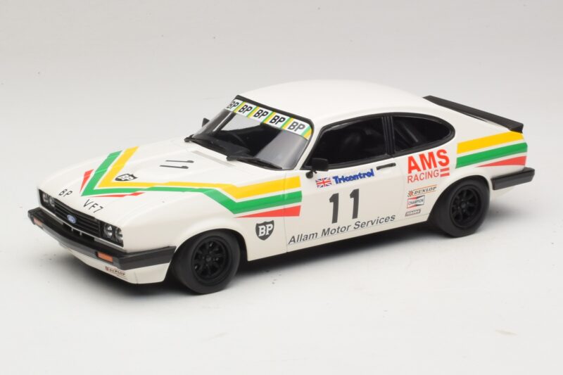 Ford Capri 3.0 #11 Allam Motor Services Silverstone Club Circuit Race BSCC 1979 Minichamps 1:18 155798611 Метал
