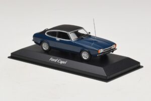 Ford Capri II Тъмносин Maxichamps 1:43 940081201 Метал — снимка 3 от 5