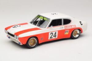 Ford Capri RS 2600 #24 D. Glemser / J. Mass 9 Hours of Kyalami Class Winner 1971 Minichamps 1:18 155718509 Метал