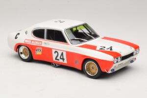 Ford Capri RS 2600 #24 D. Glemser / J. Mass 9 Hours of Kyalami Class Winner 1971 Minichamps 1:18 155718509 Метал — снимка 4 от 6