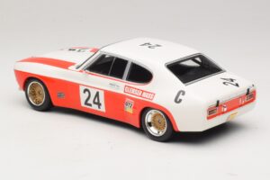 Ford Capri RS 2600 #24 D. Glemser / J. Mass 9 Hours of Kyalami Class Winner 1971 Minichamps 1:18 155718509 Метал — снимка 5 от 6