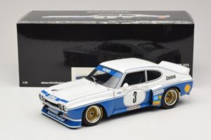 Ford Capri RS3100 #3 K. Ludwig Hockenheimring DRM 1975 Minichamps 1:18 180758003 Метал — снимка 8 от 8
