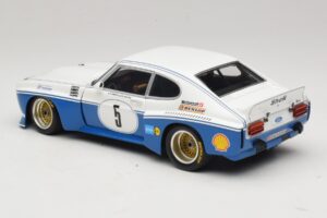 Ford Capri RS3100 #5 R. Stommelen / J. Mass Zandvoort ETC 1974 Minichamps 1:18 180748005 Метал — снимка 7 от 8