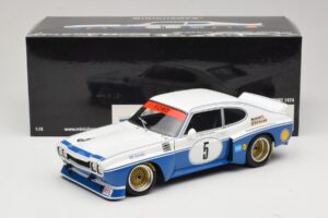 Ford Capri RS3100 #5 R. Stommelen / J. Mass Zandvoort ETC 1974 Minichamps 1:18 180748005 Метал — снимка 8 от 8