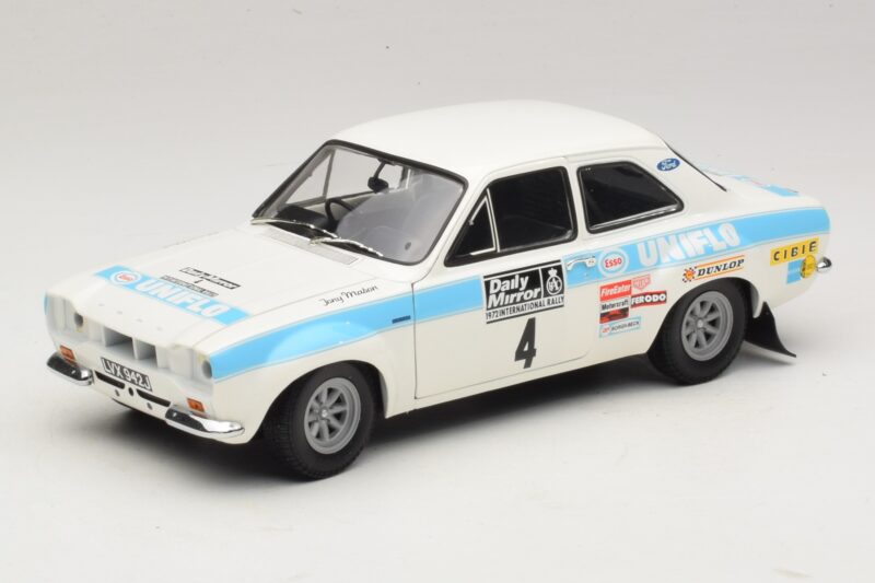 Ford Escort Mk1 RS1600 #4 R. Clark / T. Mason Winners RAC Rally 1972 Minichamps 1:18 100728104 Метал